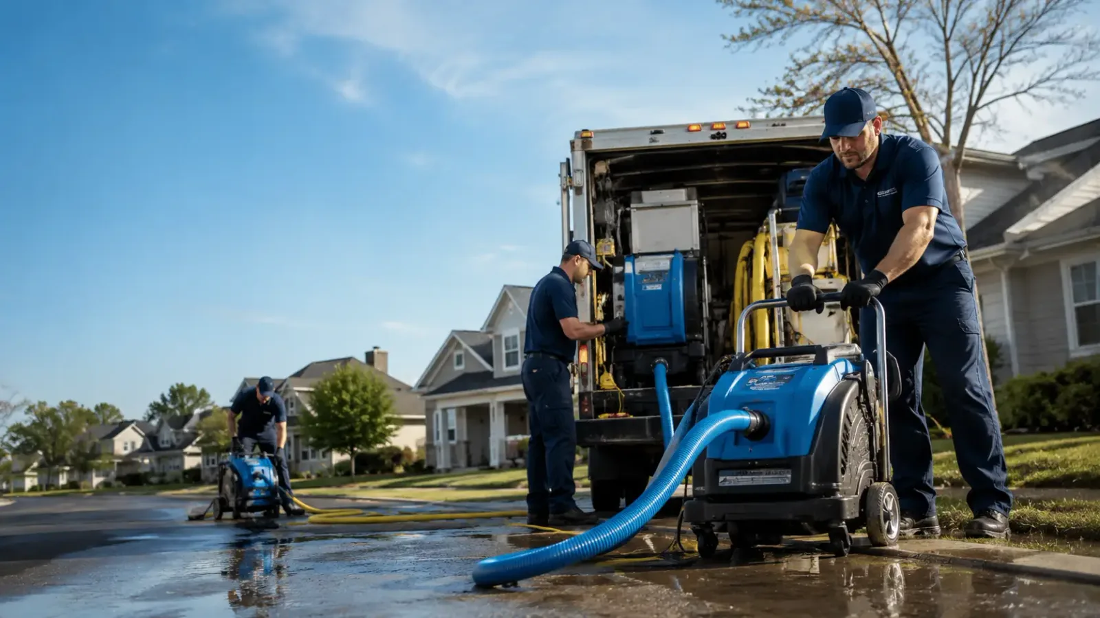 Flood Damage Cleanup in West Liberty, WV